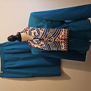 Worthington Women's 2pc Skirt Suit Matching Set Size 10 #W-820